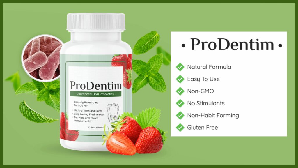 ProDentim - Brand New Probiotics<br />
Specially Designed For The<br />
Health Of Your Teeth And Gums